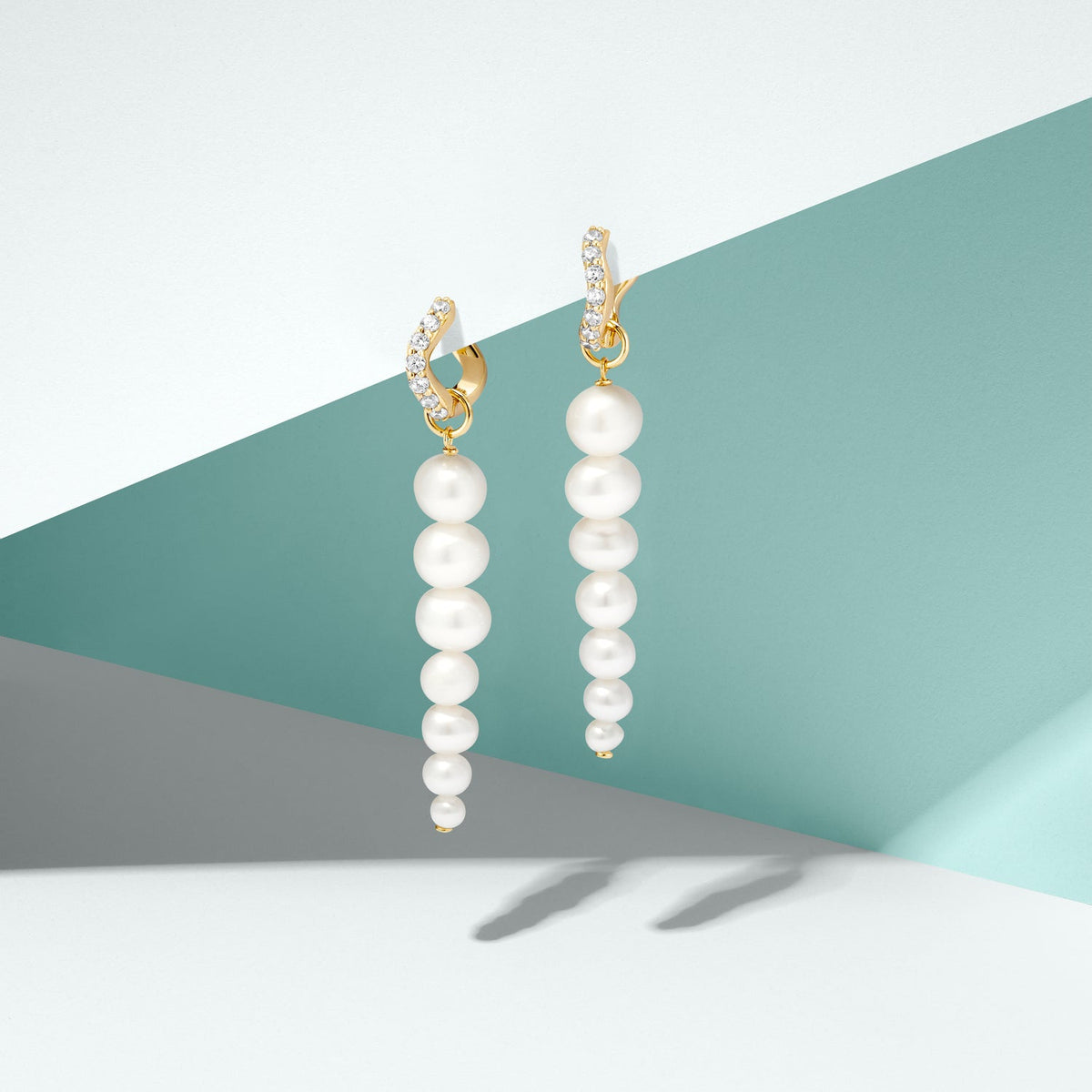 Sif Jakobs Boucles d'oreilles Ponza SJ-E2447-PCZ-YG