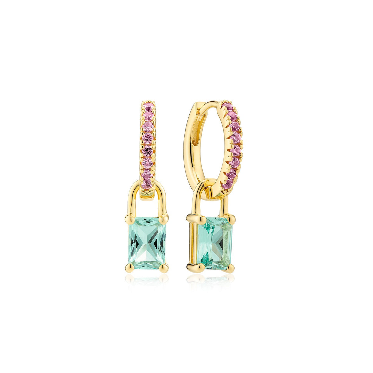 Sif Jakobs Boucles d'oreilles Roccanova SJ-E42253-TQPK-YG