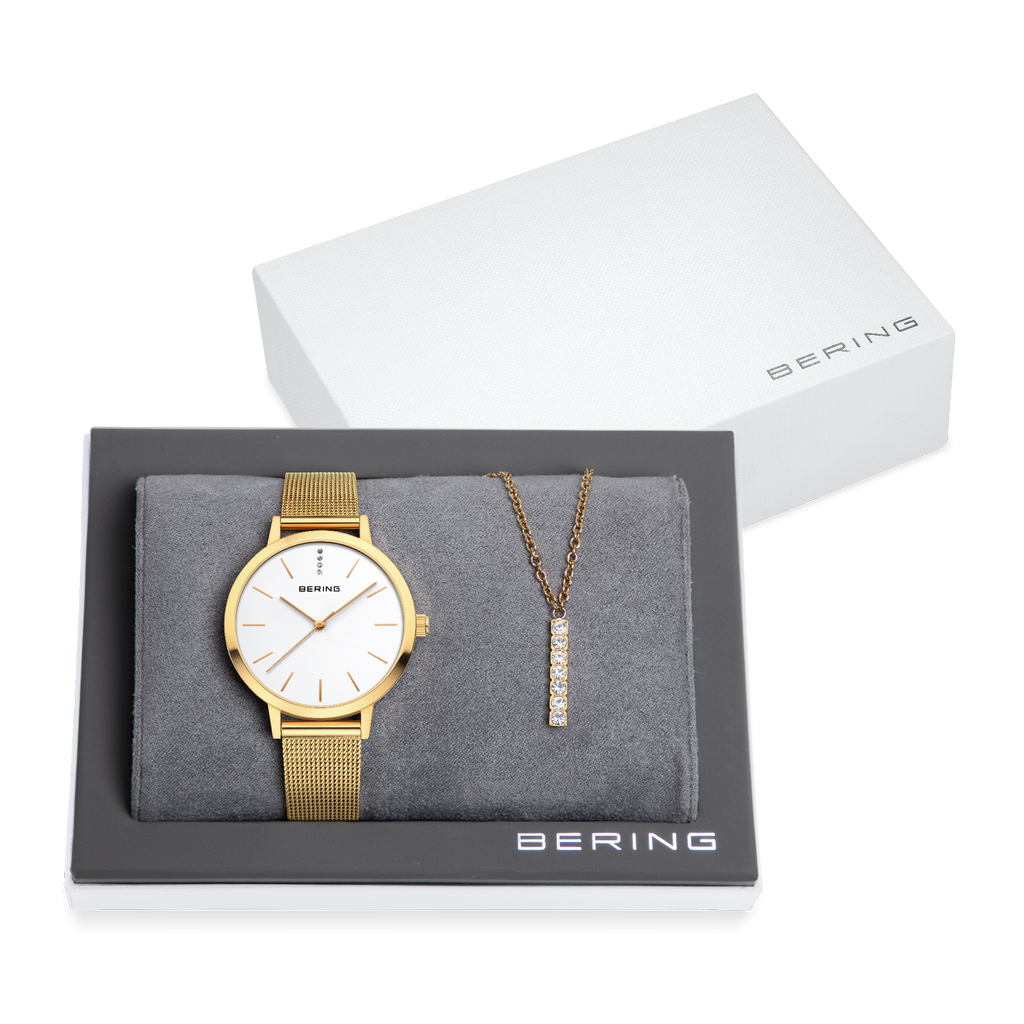 Bering Coffret Classic montre et collier 13434-334-GWP
