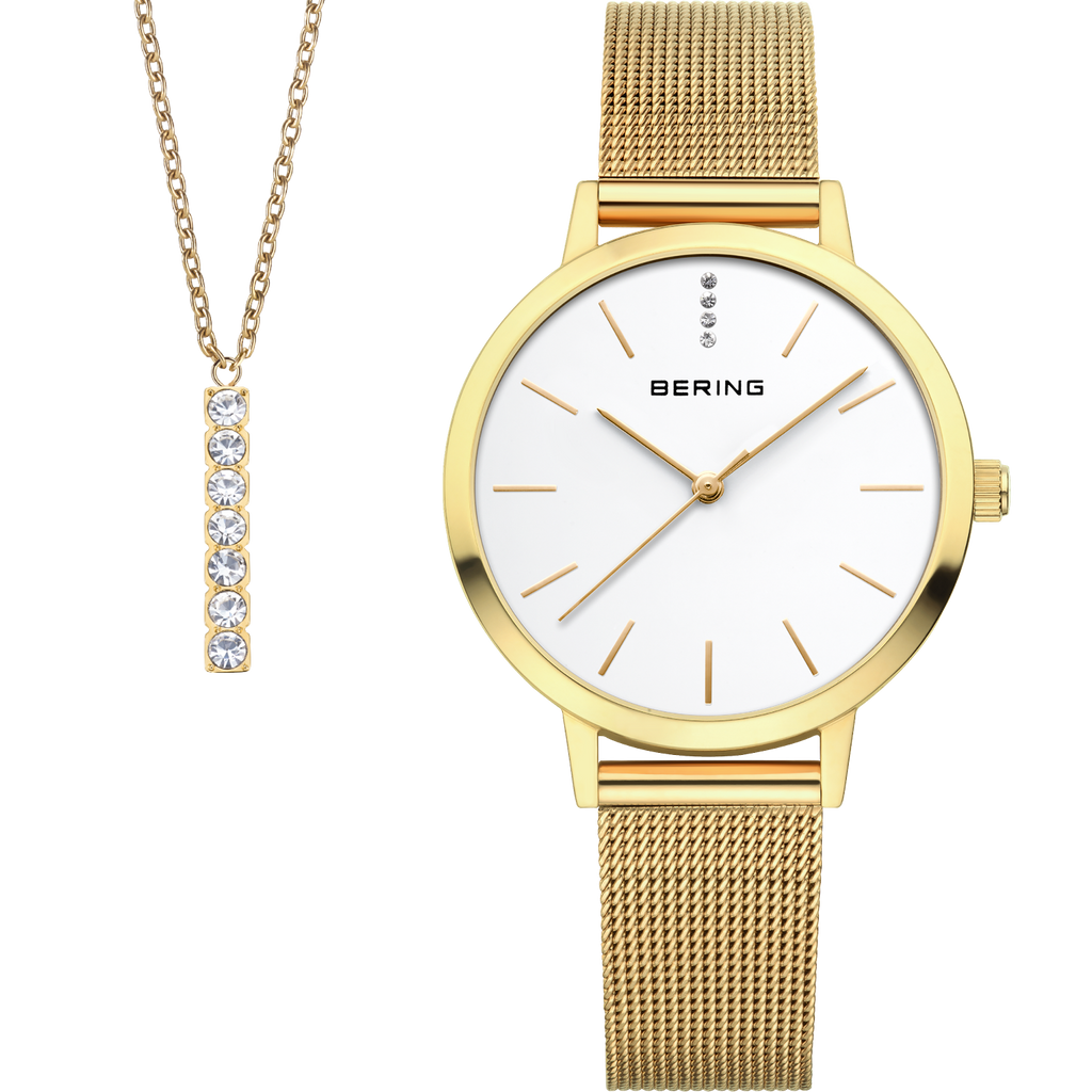 Bering Coffret Classic montre et collier 13434-334-GWP