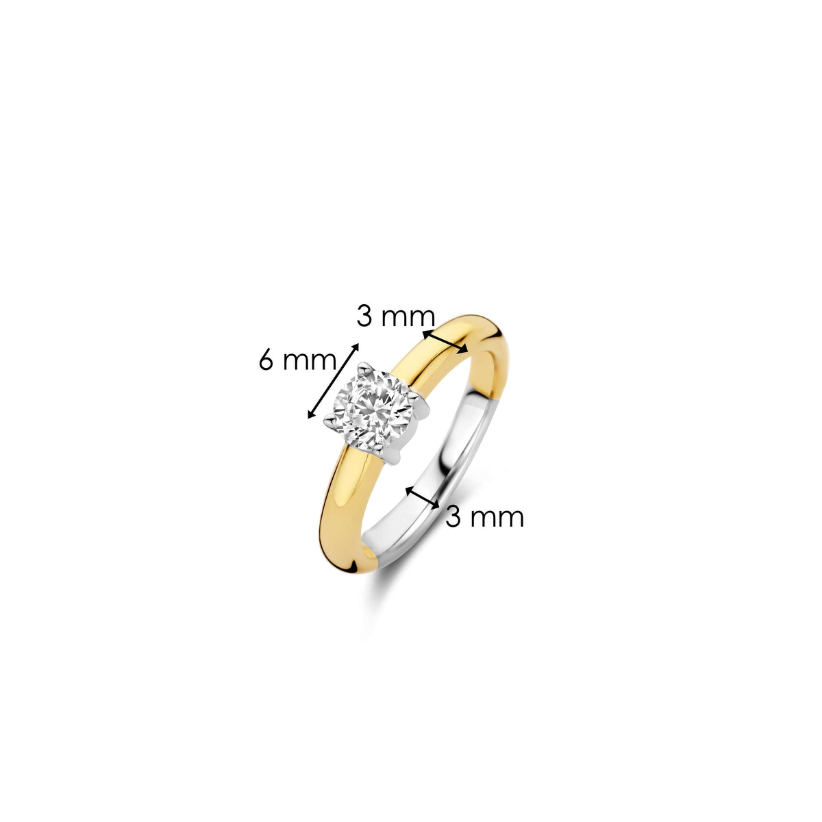 Ti Sento Milano Bague Classics 1463ZY
