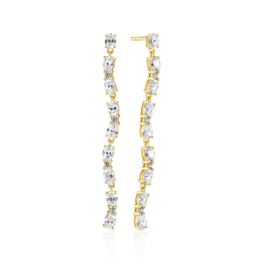 Sif Jakobs Boucles d'oreilles Ellera Ovale SJ-E2419-CZ-YG