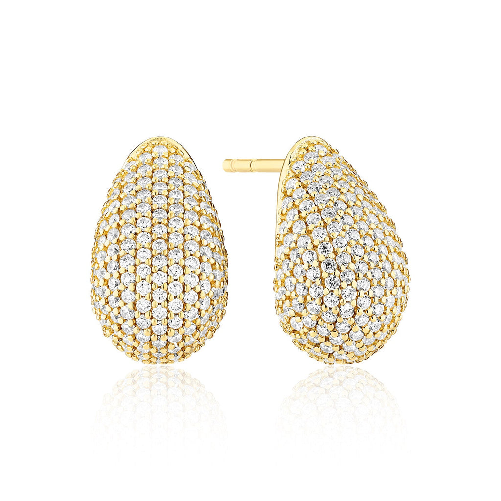 Sif Jakobs Boucles d'oreilles Goccia SJ-E2480-CZ-YG