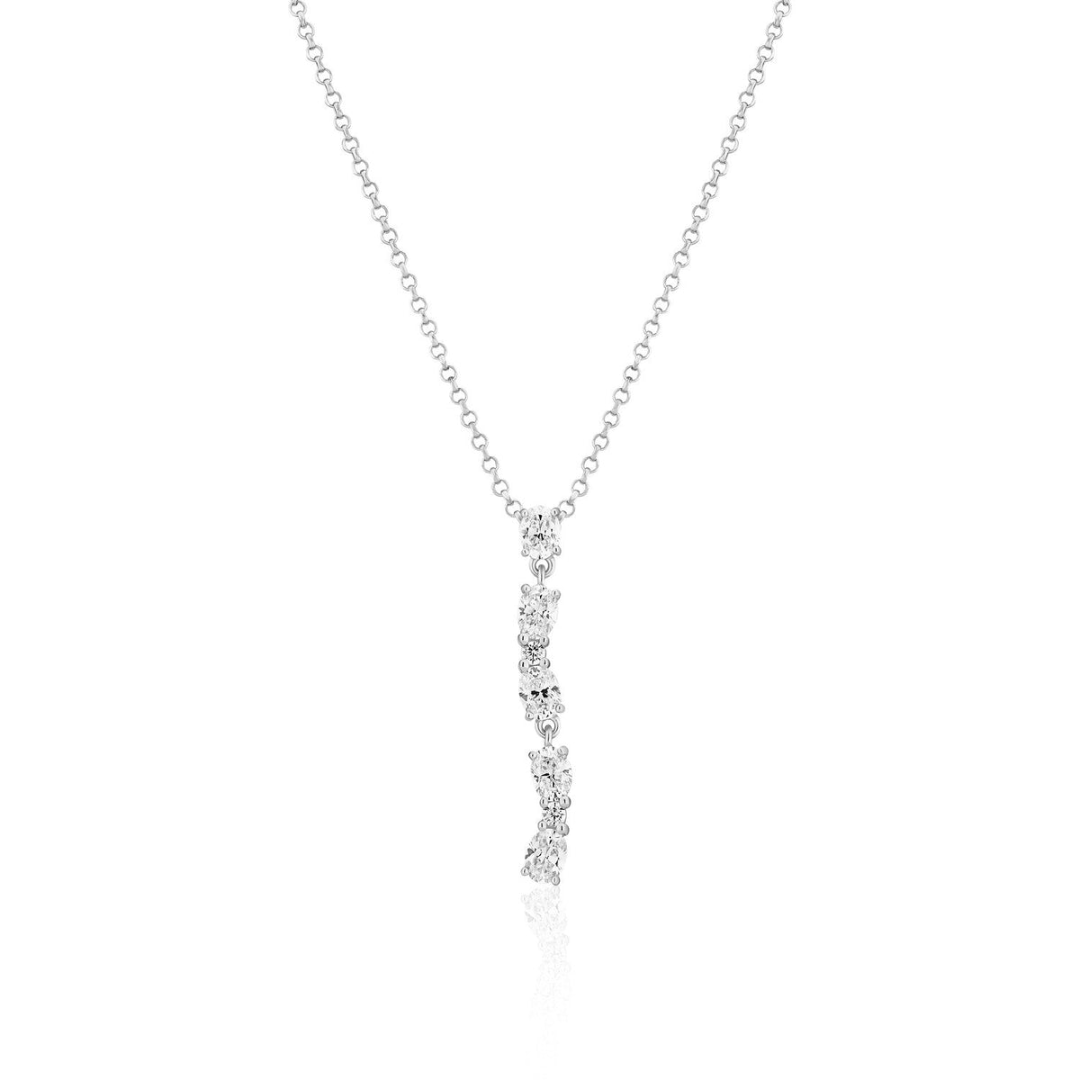 Sif Jakobs Collier Ellera Ovale SJ-N2421-CZ