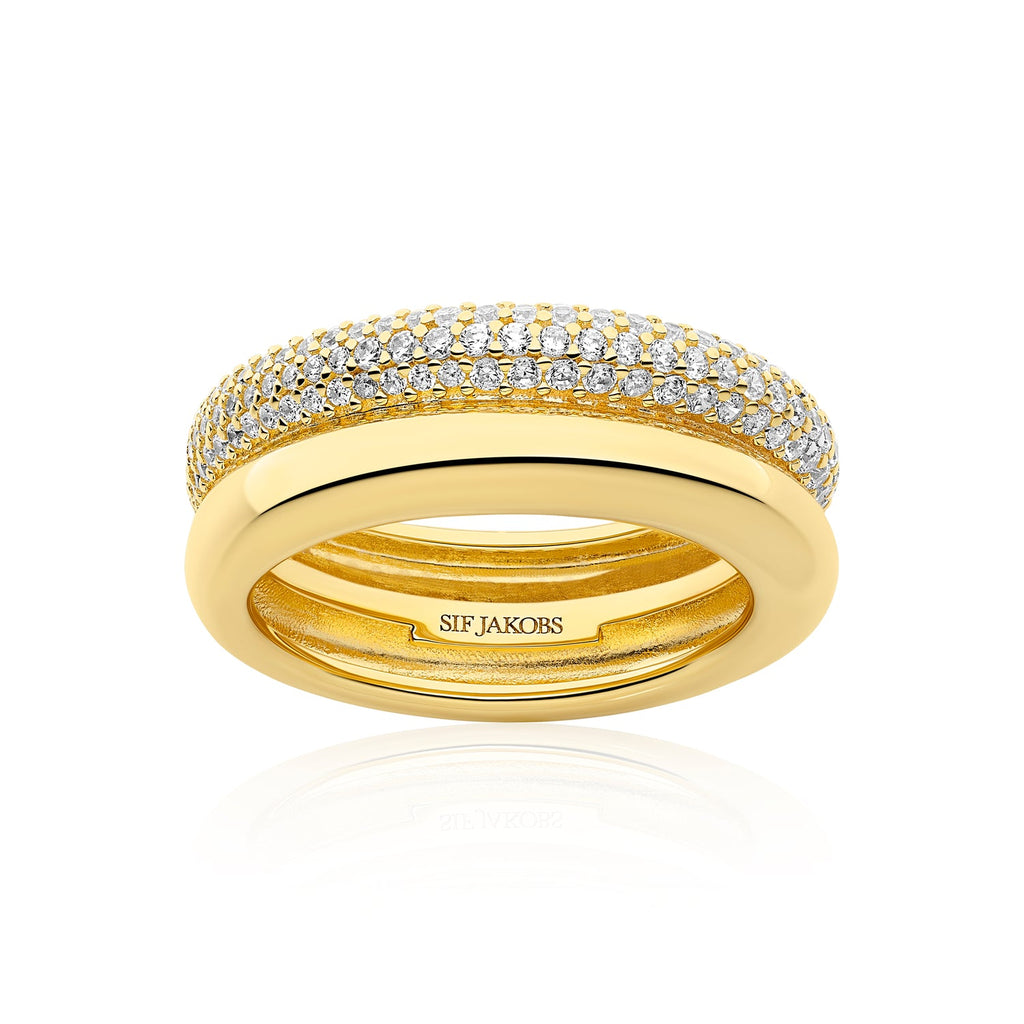 Sif Jakobs Bague Carrara SJ-R2476-CZ-YG