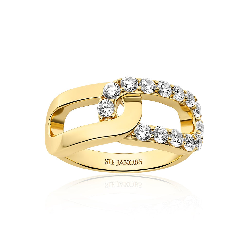 Sif Jakobs Bague Capizzi SJ-R42238-CZ-YG