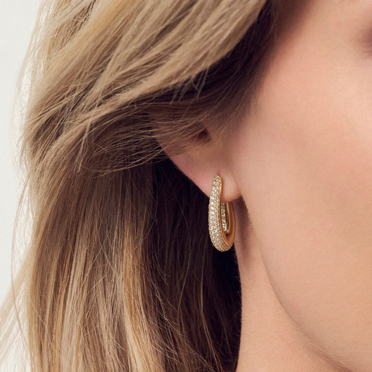 Sif Jakobs Boucles d'oreilles Goccia SJ-E2486-CZ-YG