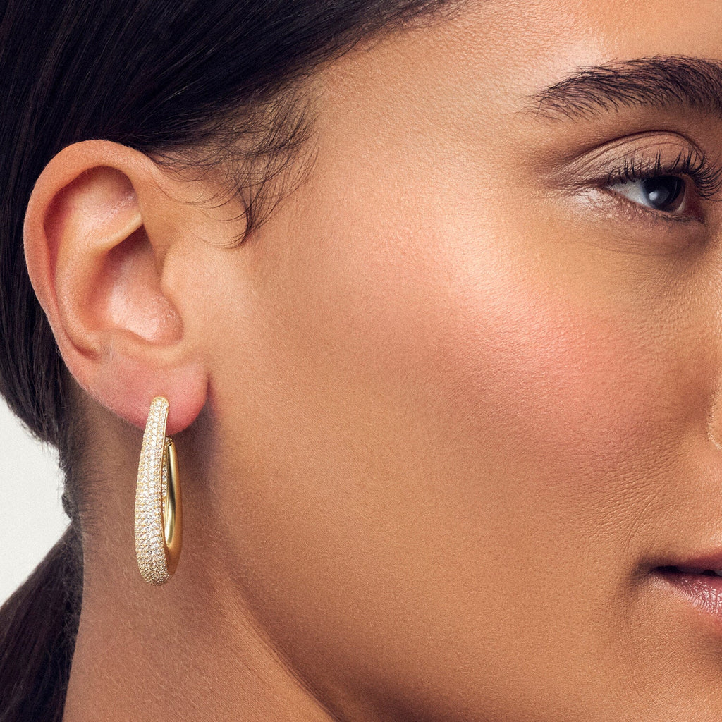 Sif Jakobs Boucles d'oreilles Goccia SJ-E2484-CZ-YG