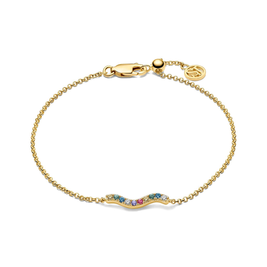 Sif Jakobs Bracelet Ellera Waves SJ-B3859-XCZ-YG