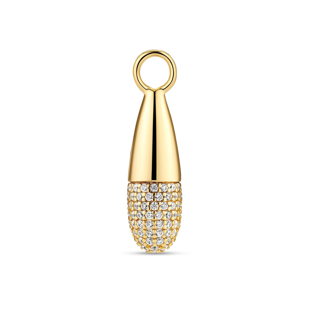 Sif Jakobs Charm pour créoles Goccia SJ-CH2488-CZ-YG