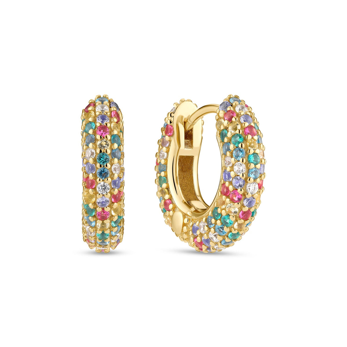 Sif Jakobs Boucles d'oreilles Carrara SJ-E2473-XCZ-YG