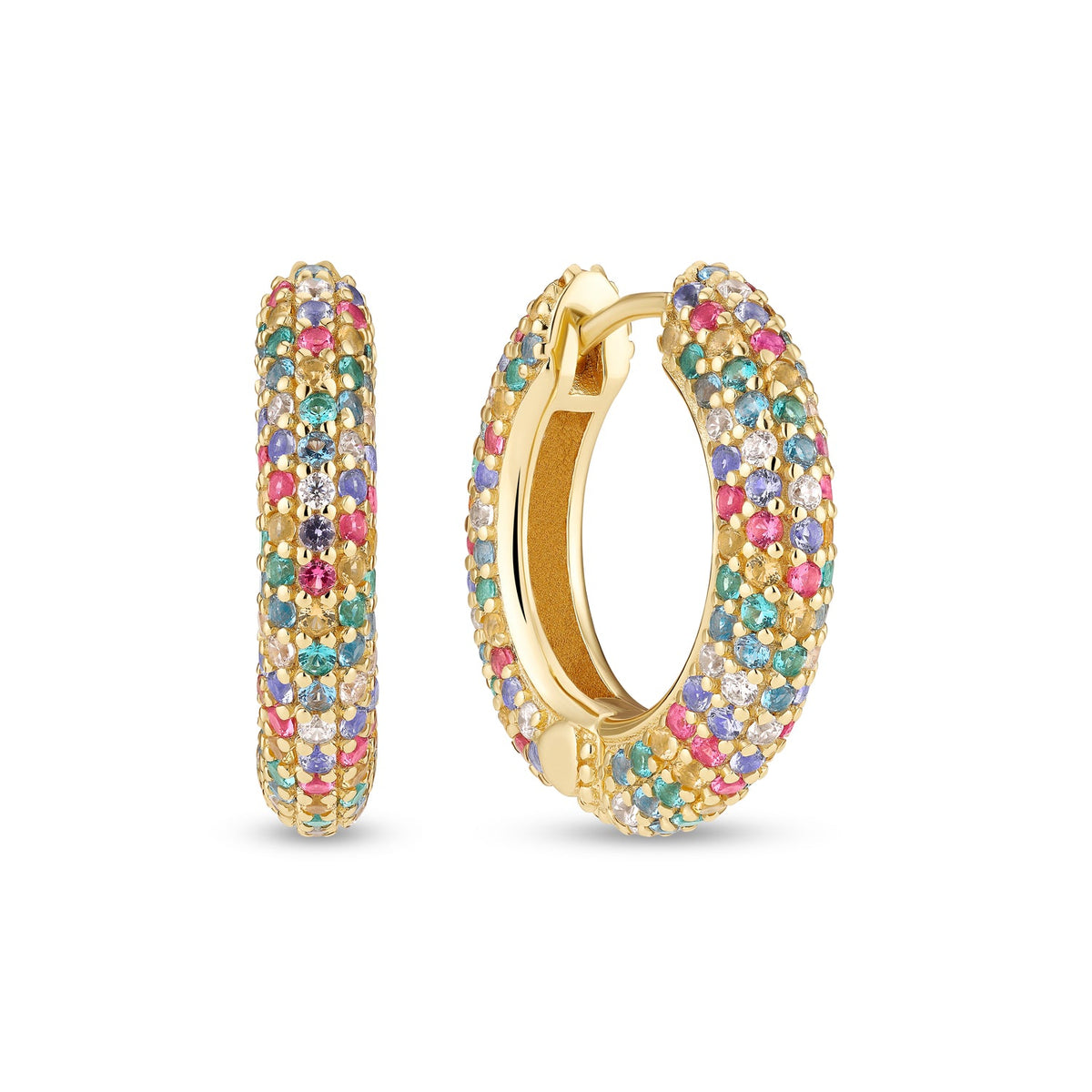 Sif Jakobs Boucles d'oreilles Carrara SJ-E2474-XCZ-YG