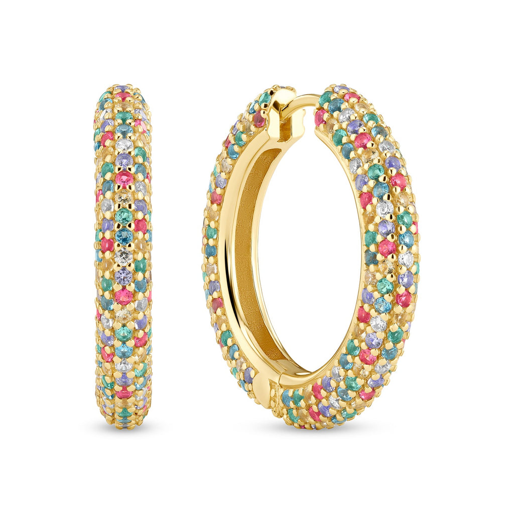 Sif Jakobs Boucles d'oreilles Carrara SJ-E2475-XCZ-YG