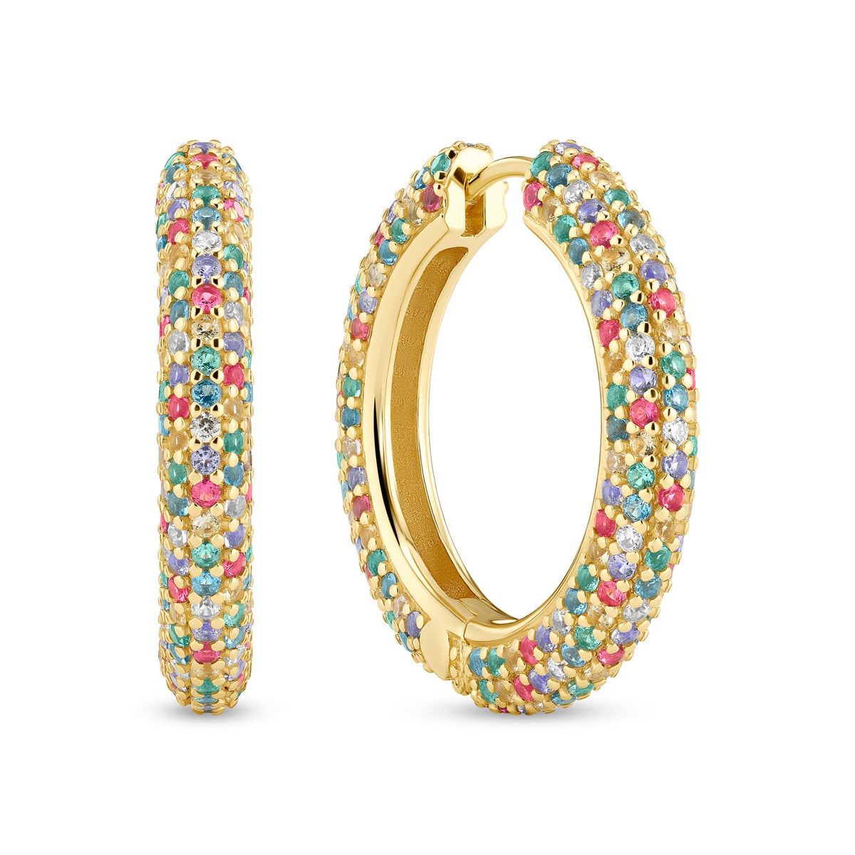 Sif Jakobs Boucles d'oreilles Carrara SJ-E2475-XCZ-YG