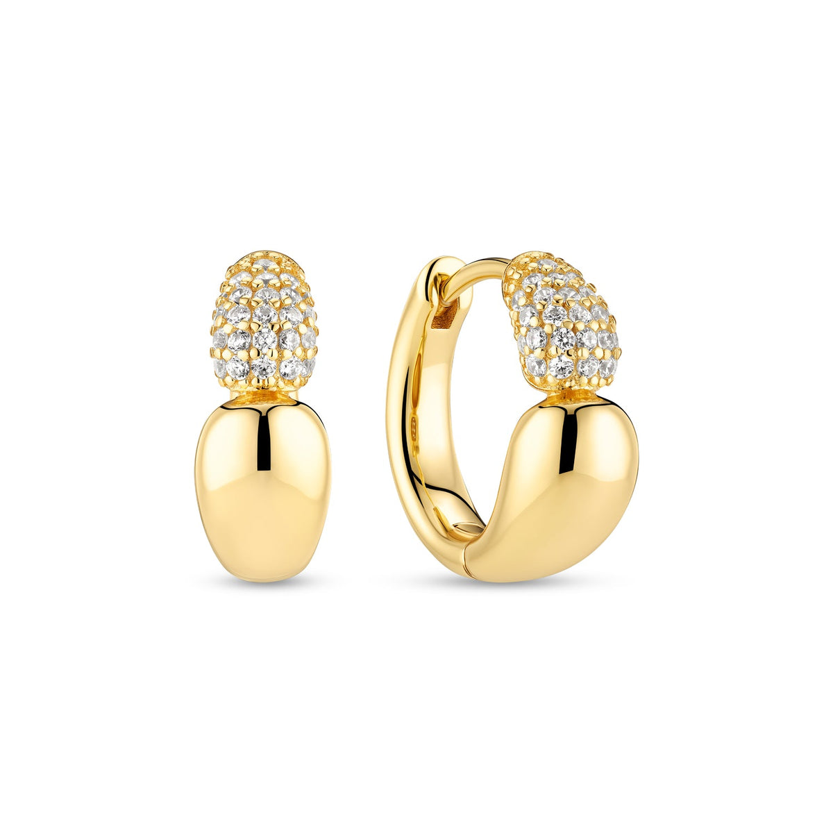 Sif Jakobs Boucles d'oreilles Goccia SJ-E2582-CZ-YG