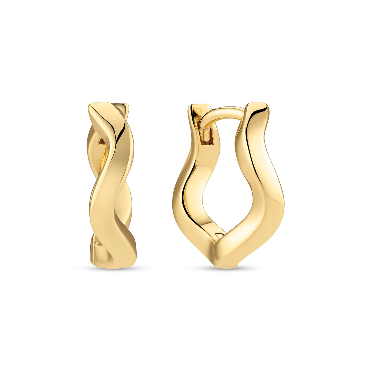 Sif Jakobs Boucles d'oreilles Ellera Waves SJ-E3859-YG