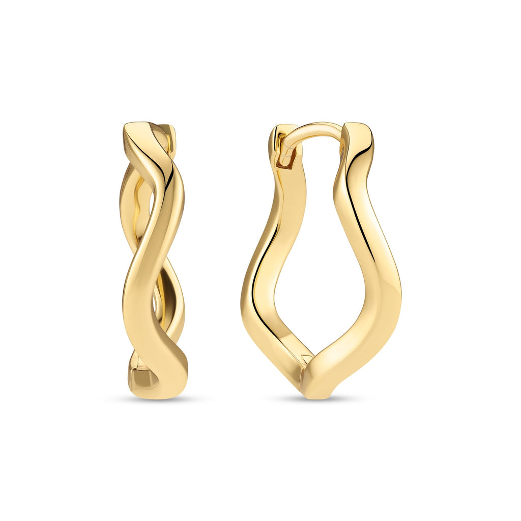 Sif Jakobs Boucles d'oreilles Ellera Waves SJ-E3869-YG