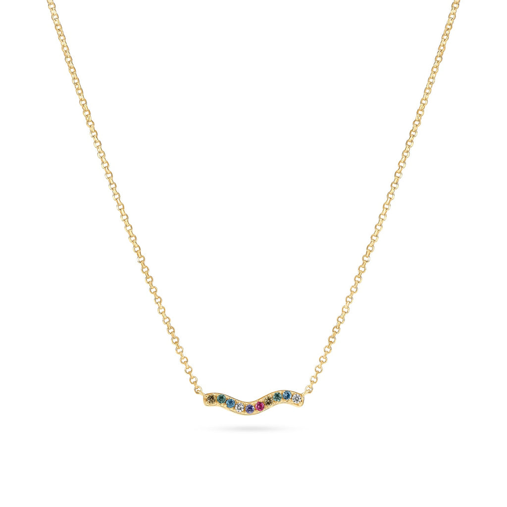 Sif Jakobs Collier Ellera Waves SJ-N3859-XCZ-YG