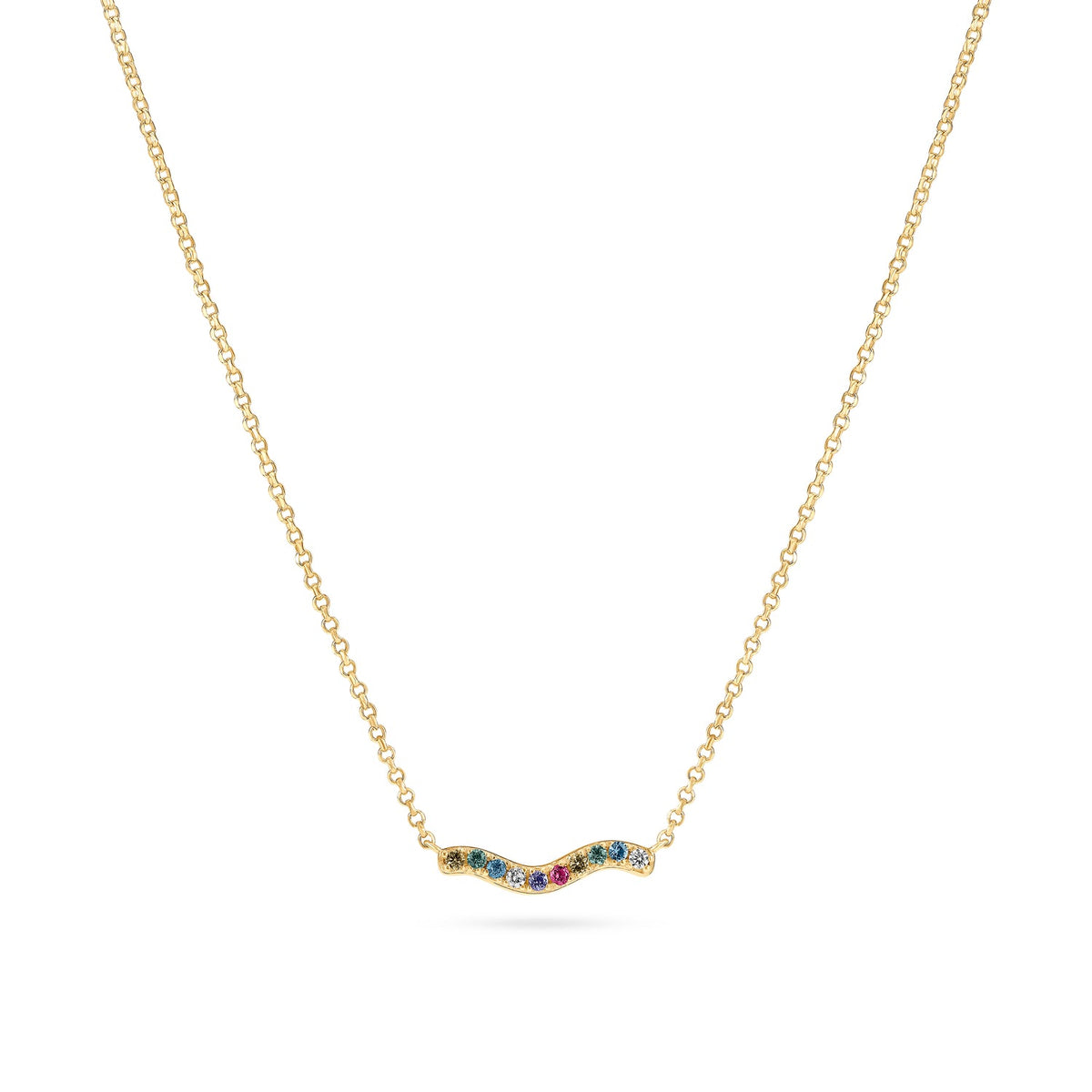 Sif Jakobs Collier Ellera Waves SJ-N3859-XCZ-YG