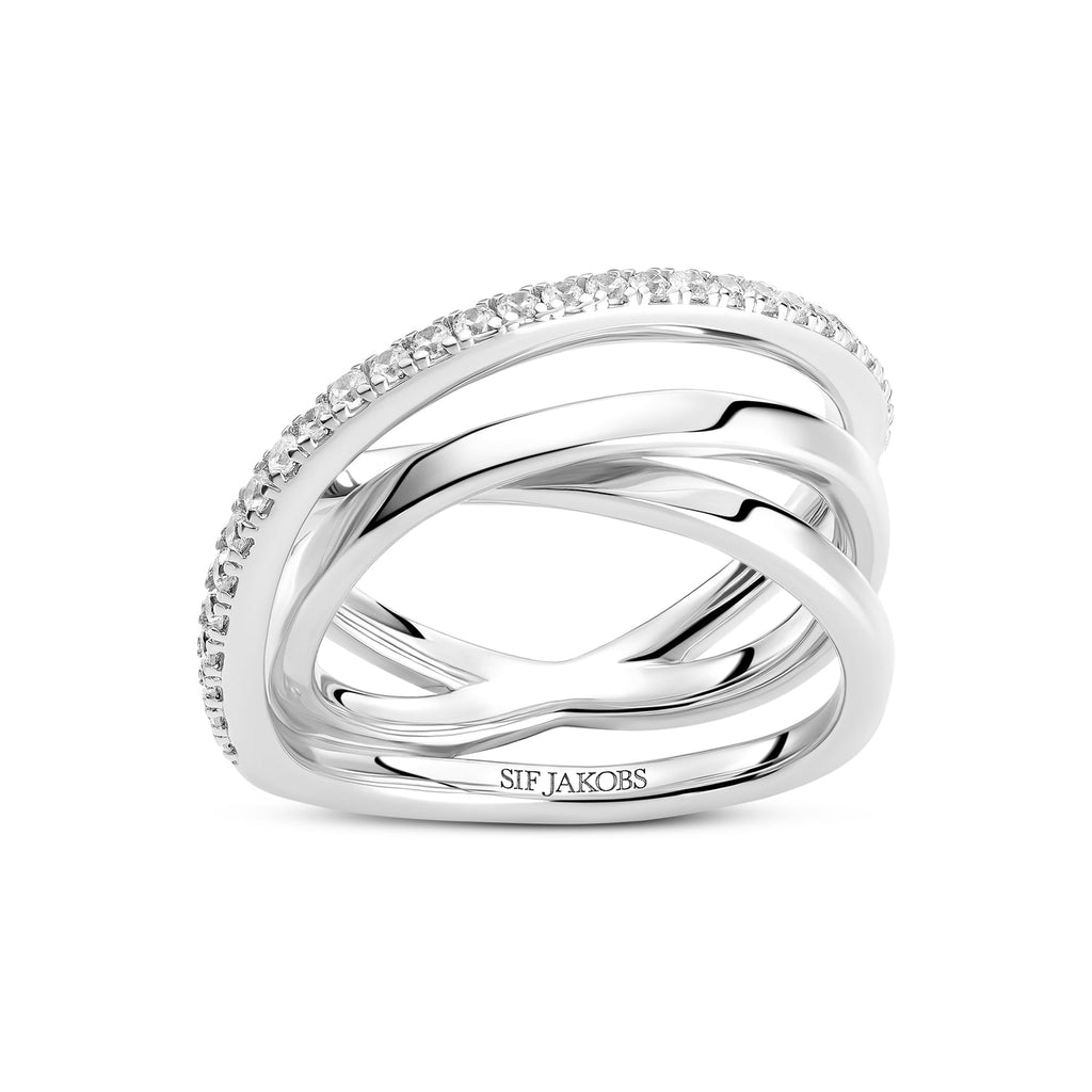 Sif Jakobs Bague Spirale SJ-R2590-CZ