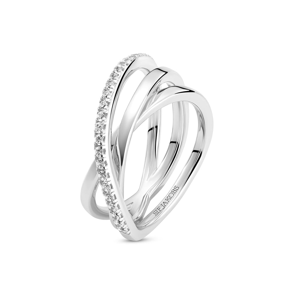 Sif Jakobs Bague Spirale SJ-R2590-CZ