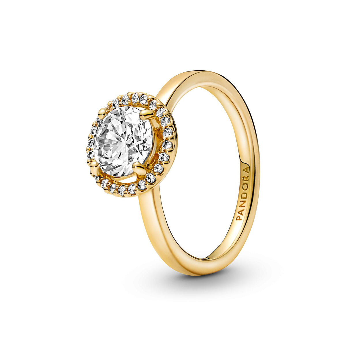 Pandora Timeless Bague Halo Rond Scintillant 161234C01