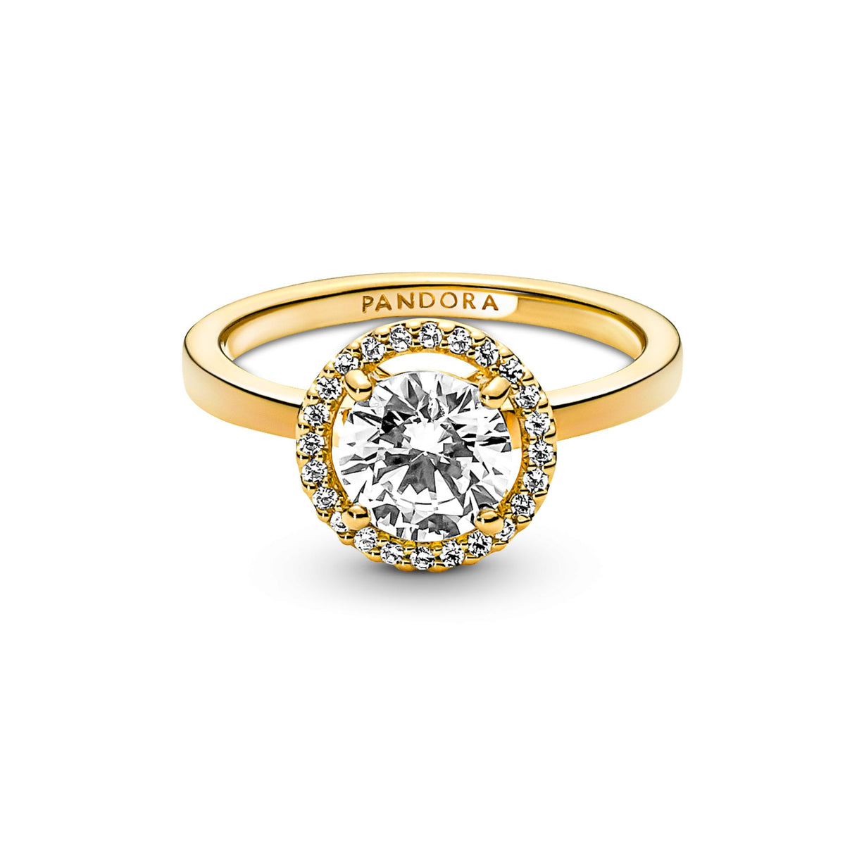Pandora Timeless Bague Halo Rond Scintillant 161234C01