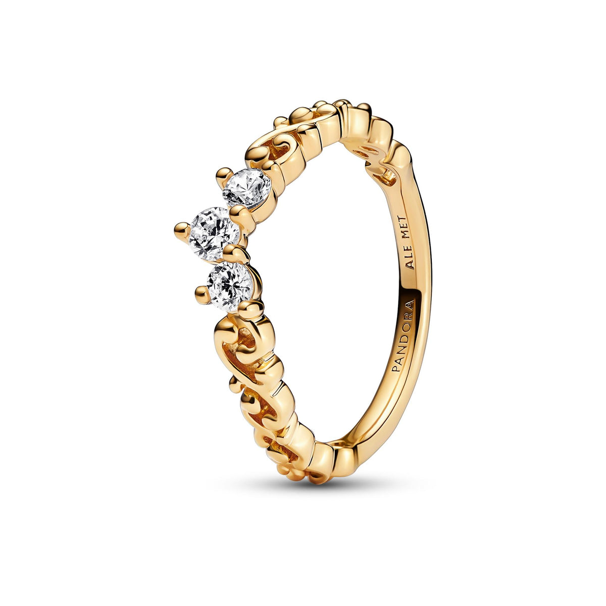Pandora Moments Bague Tiare Volute Royale 162232C01