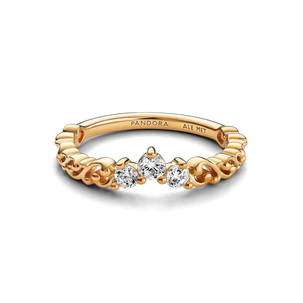 Pandora Moments Bague Tiare Volute Royale 162232C01