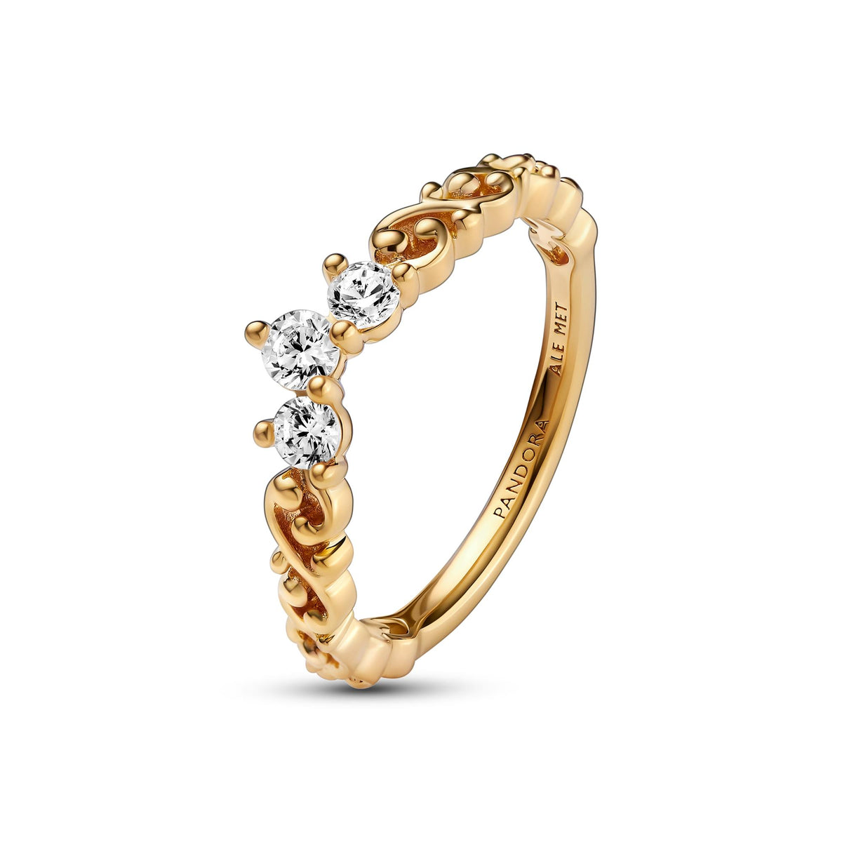 Pandora Moments Bague Tiare Volute Royale 162232C01
