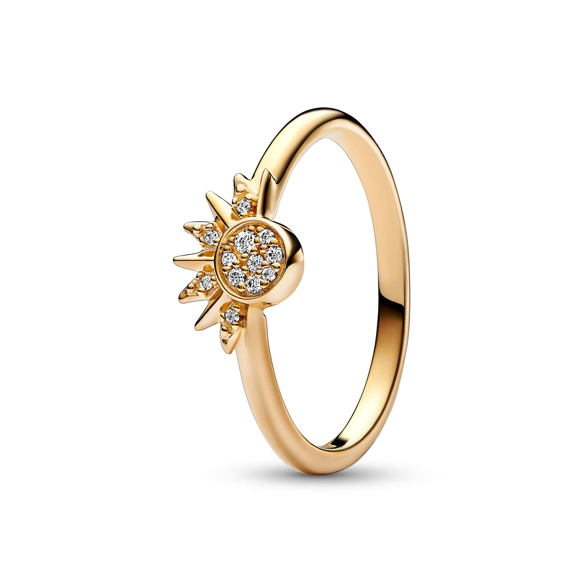 Pandora Moments Bague Céleste Soleil Scintillant 162674C01