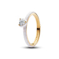 Pandora ME Bague Cœur Chakra Blanc 163088C01
