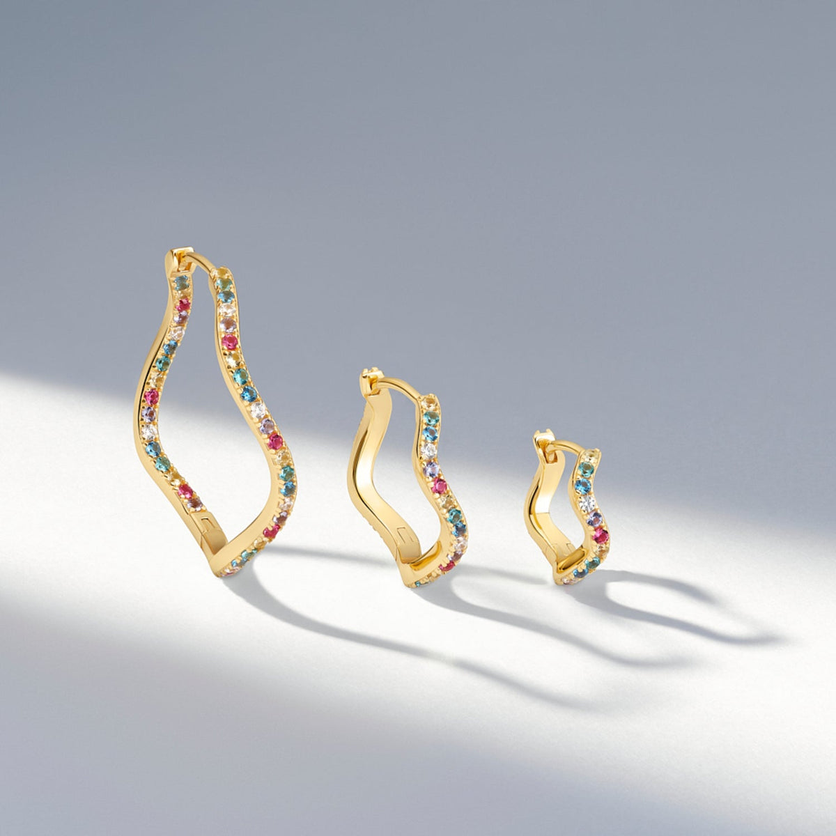 Sif Jakobs Boucles d'oreilles Ellera Waves SJ-E3859