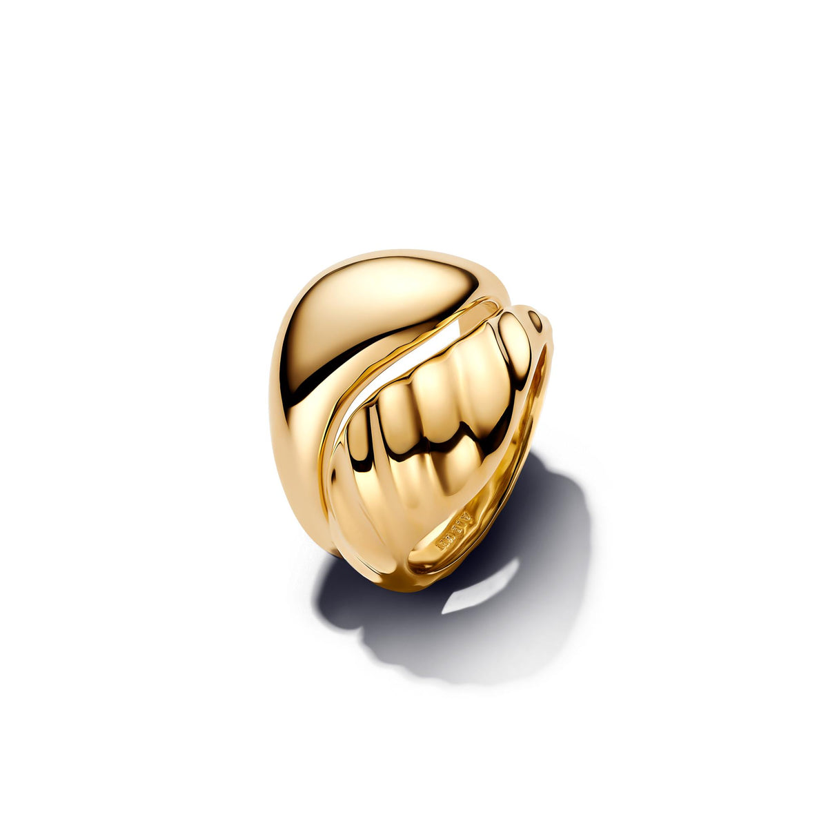 Pandora Essence Bagues Empilables Ondulées 163832C00