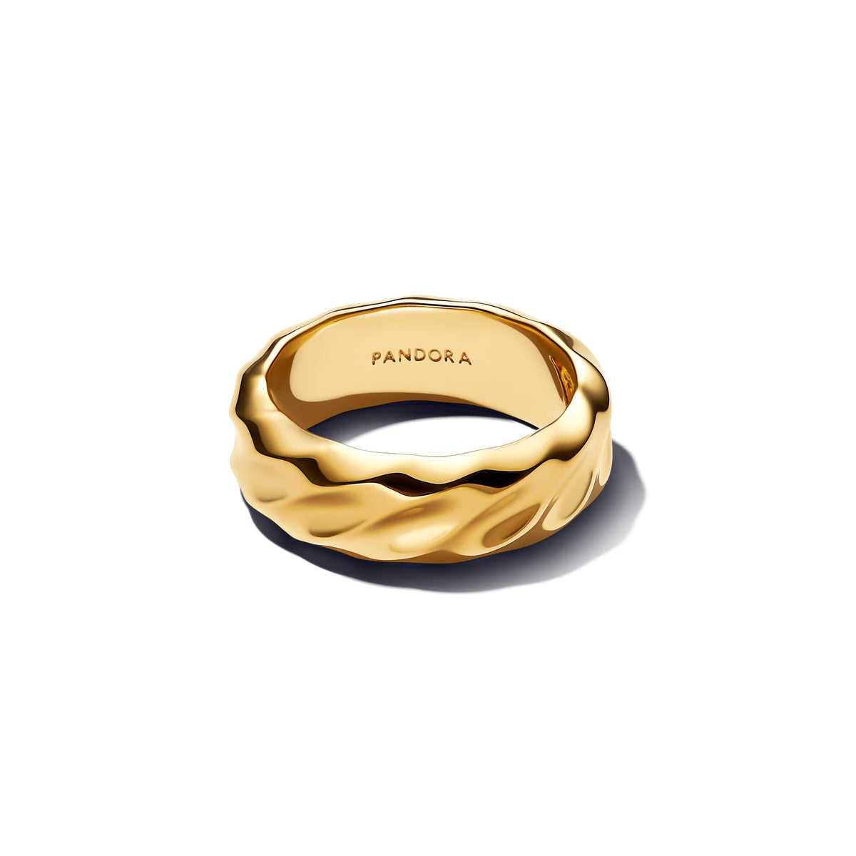 Pandora Essence Anneau Large Ondulé 163886C00