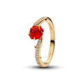 Pandora Disney Bague Disney La Belle et La Bête Rose Enchantée 163984C01