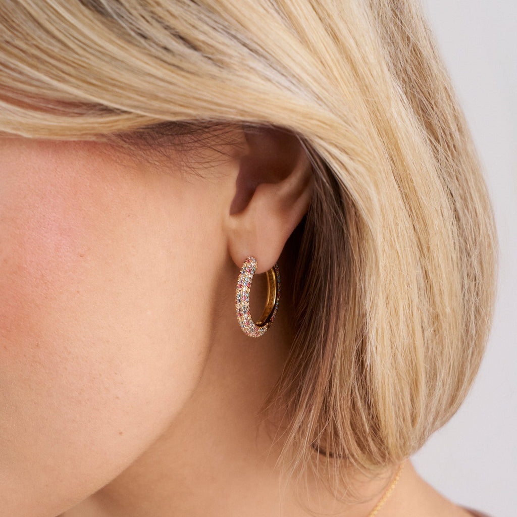 Sif Jakobs Boucles d'oreilles Carrara SJ-E2474-XCZ-YG