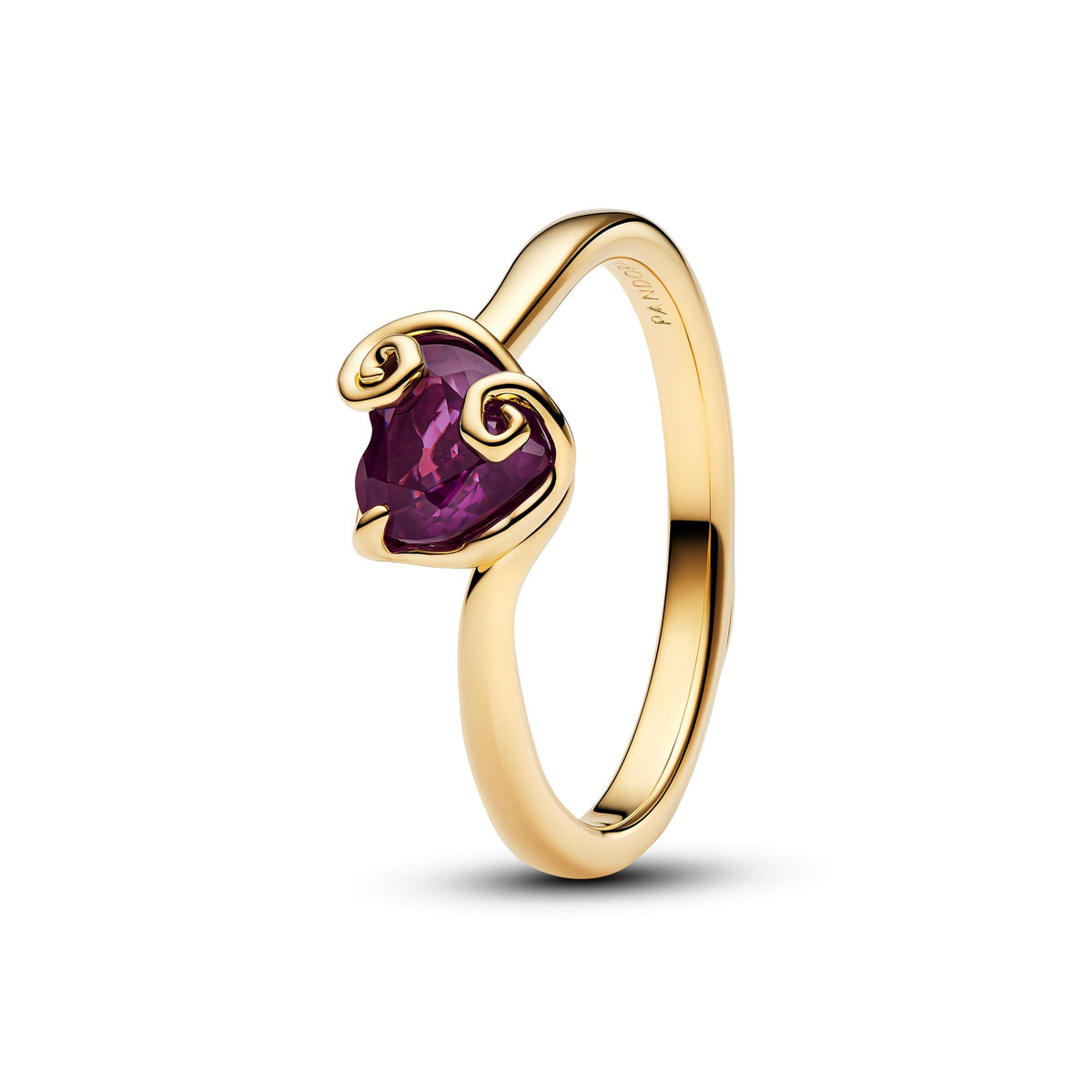 Pandora Collabs Bague Cœur Violet Disney L’Étrange Noël de Monsieur Jack Sally 164734C01