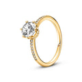 Pandora Moments Bague Solitaire Couronne Scintillante Incolore 168289C01