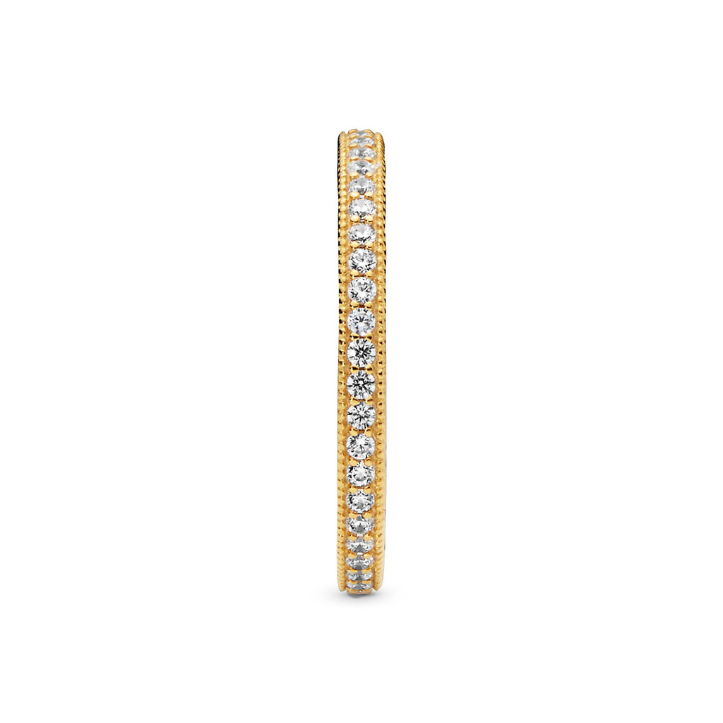 Pandora Signature Bague Scintillement & Cœurs 168655C01