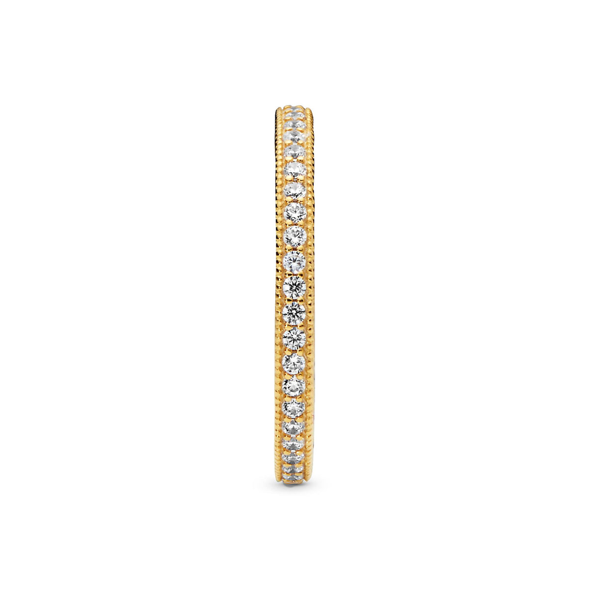 Pandora Signature Bague Scintillement & Cœurs 168655C01