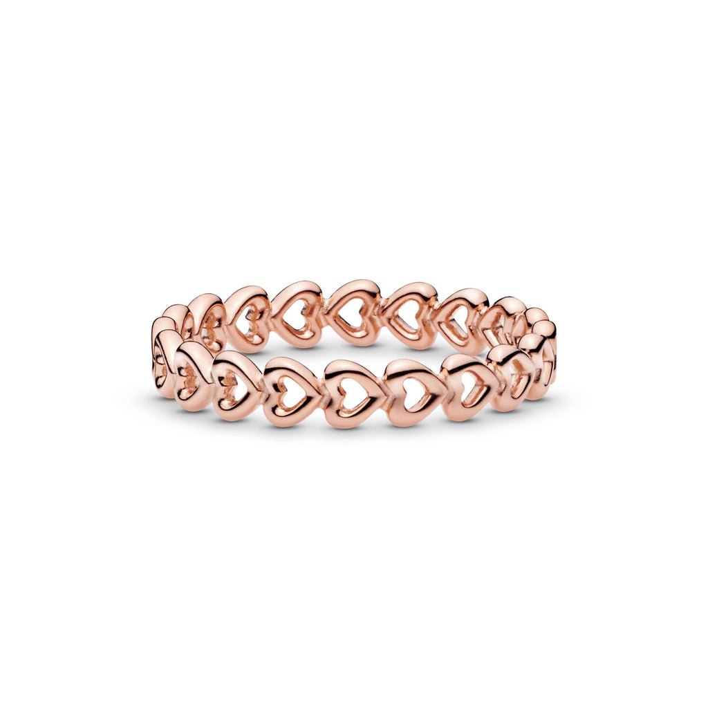 Pandora Moments Bague Couronne de Cœurs 180177