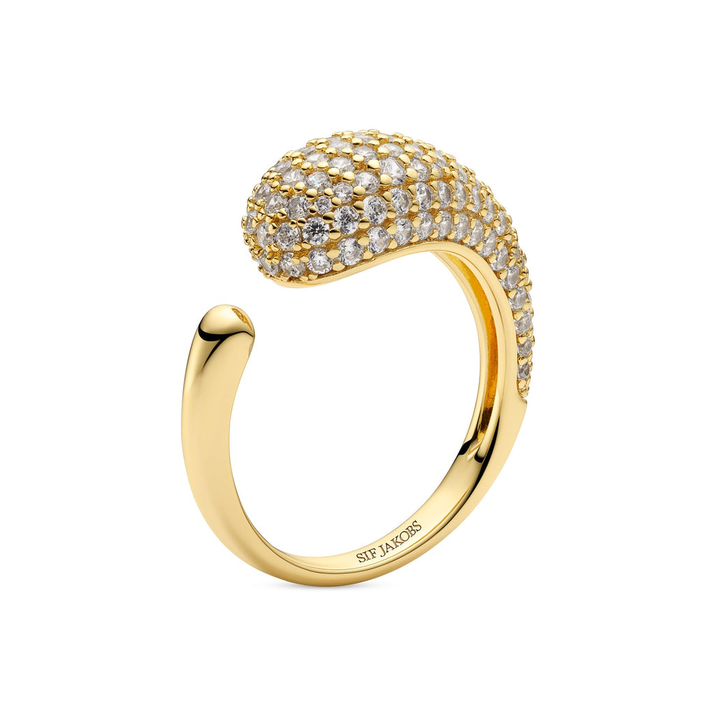 Sif Jakobs Bague Goccia SJ-R2753-CZ-YG
