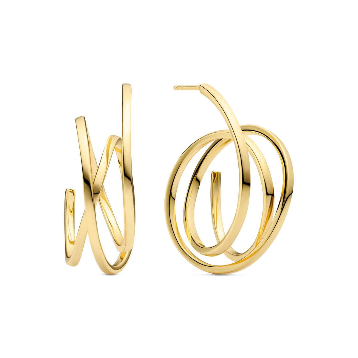 Sif Jakobs Boucles d'oreilles Spirale SJ-E2591-YG