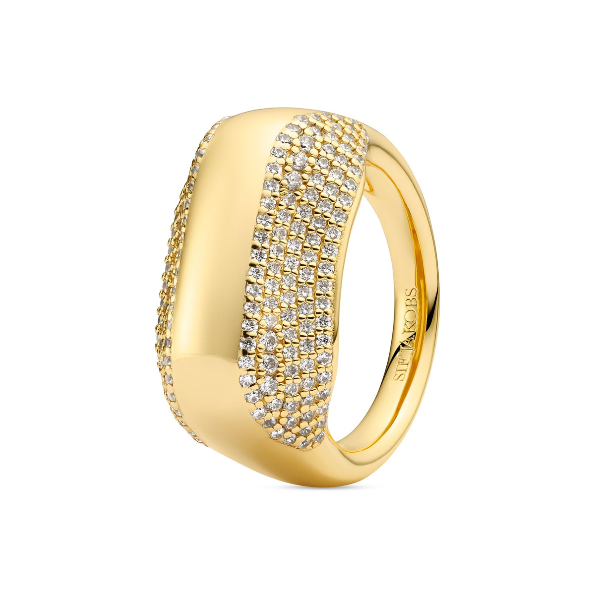 Sif Jakobs Bague Borsa SJ-R2621-CZ-YG