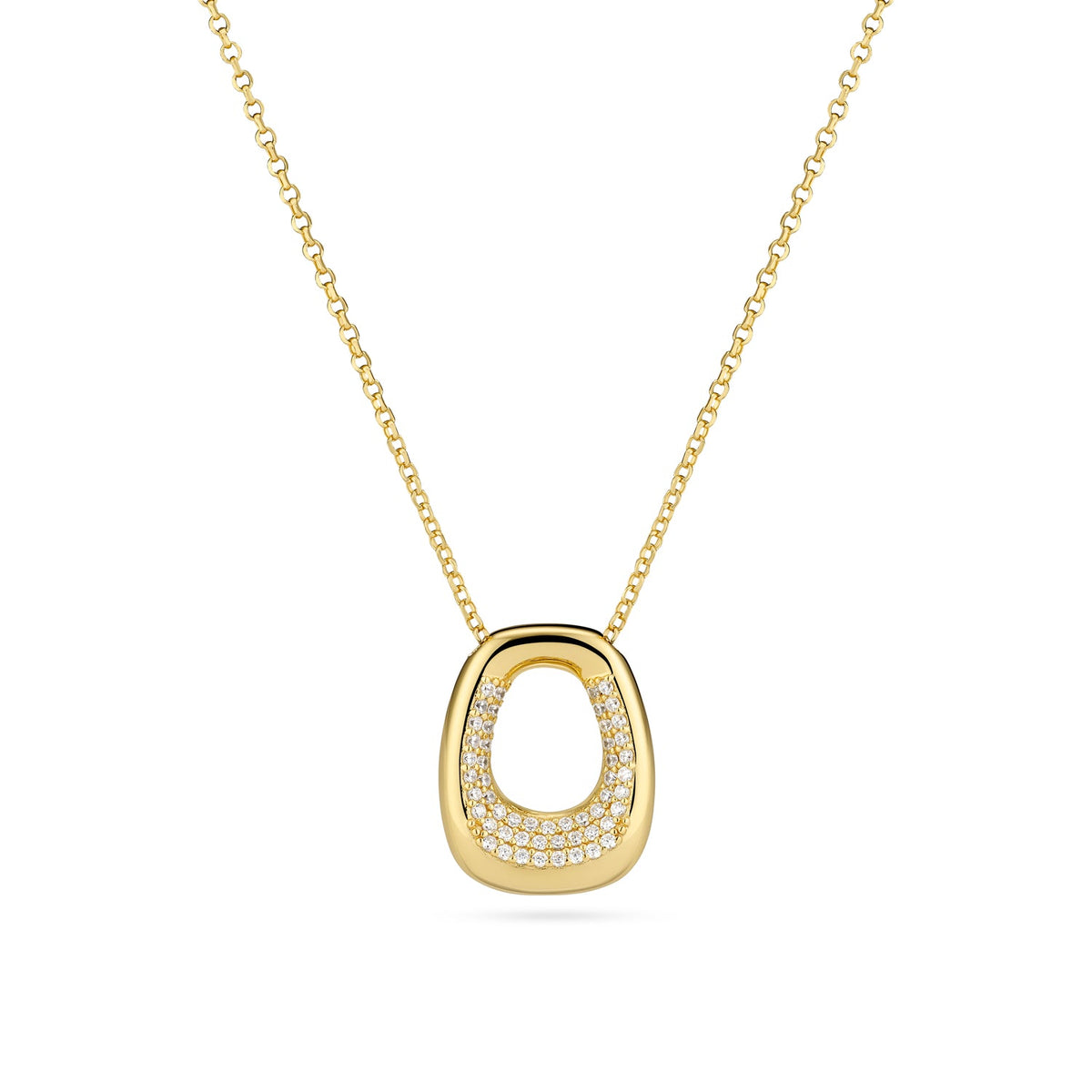 Sif Jakobs Collier Borsa SJ-N2620-CZ-YG