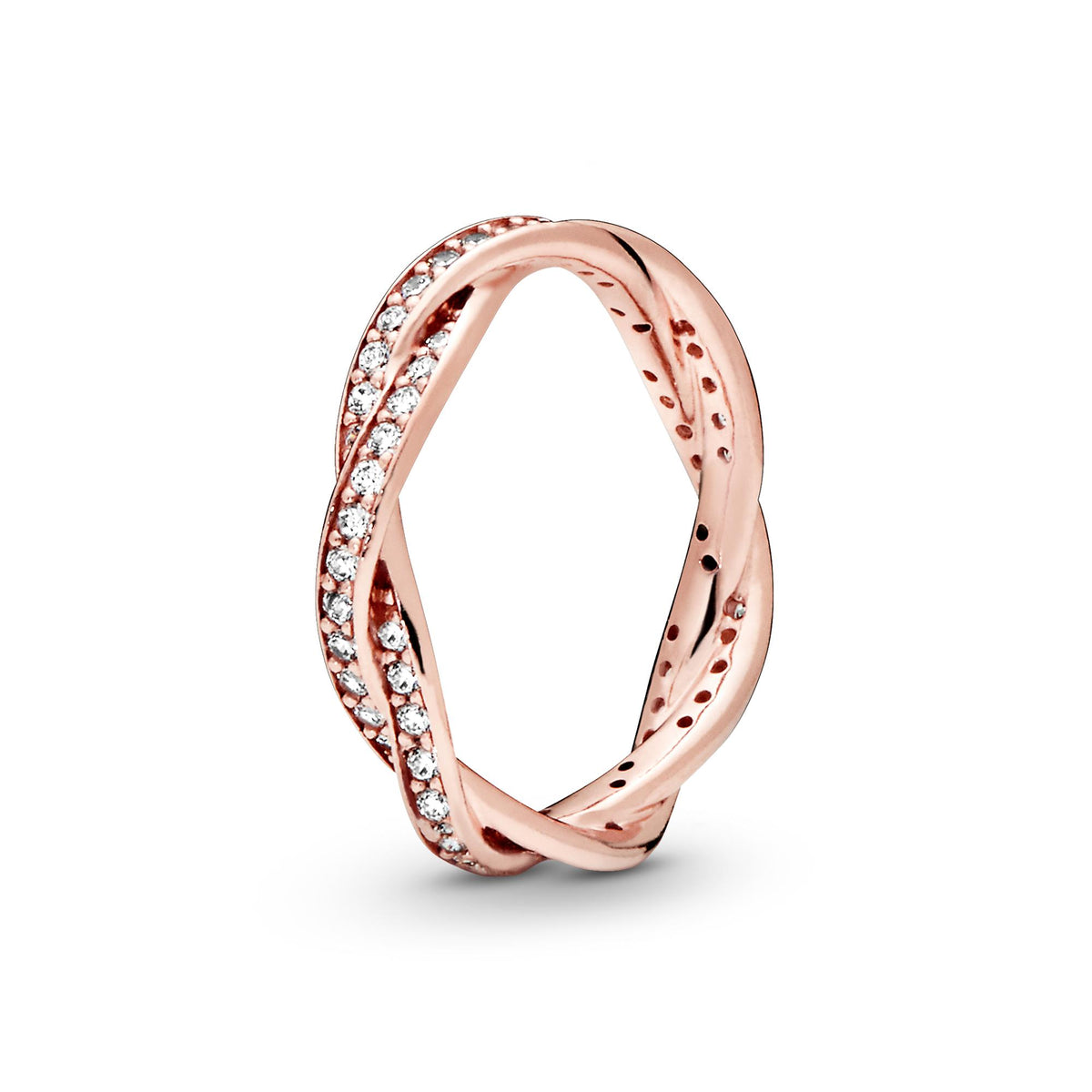 Pandora Timeless Bague Torsades Scintillante 180892CZ
