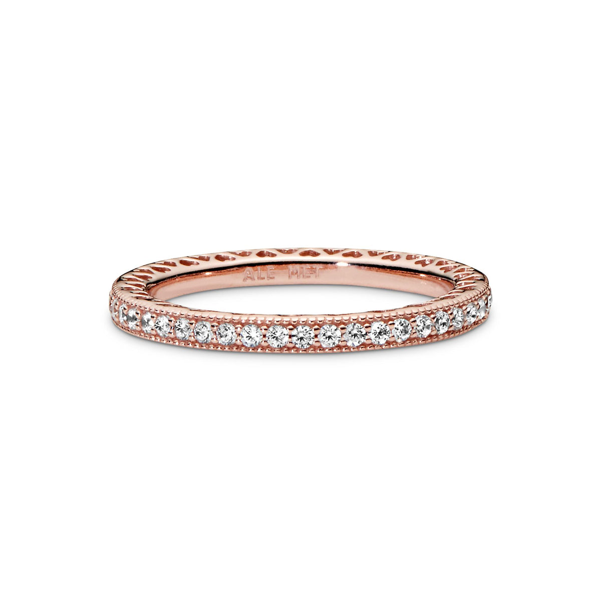 Pandora Signature Bague Scintillement & Cœurs 180963CZ