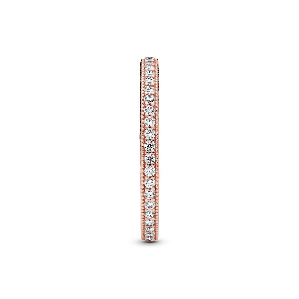 Pandora Signature Bague Scintillement & Cœurs 180963CZ