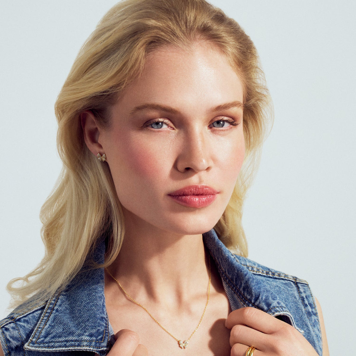 Sif Jakobs Boucles d'oreilles Bagues SJ-E2700-CZ-YG